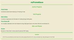 Desktop Screenshot of nuprometheus.com
